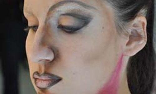 Photo de maquillage en situation réelle