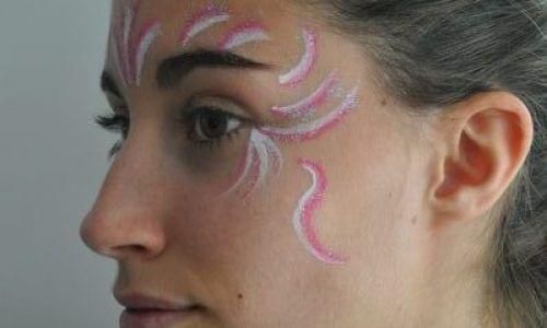 Photo de maquillage en situation réelle