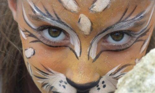 Photo de maquillage en situation réelle